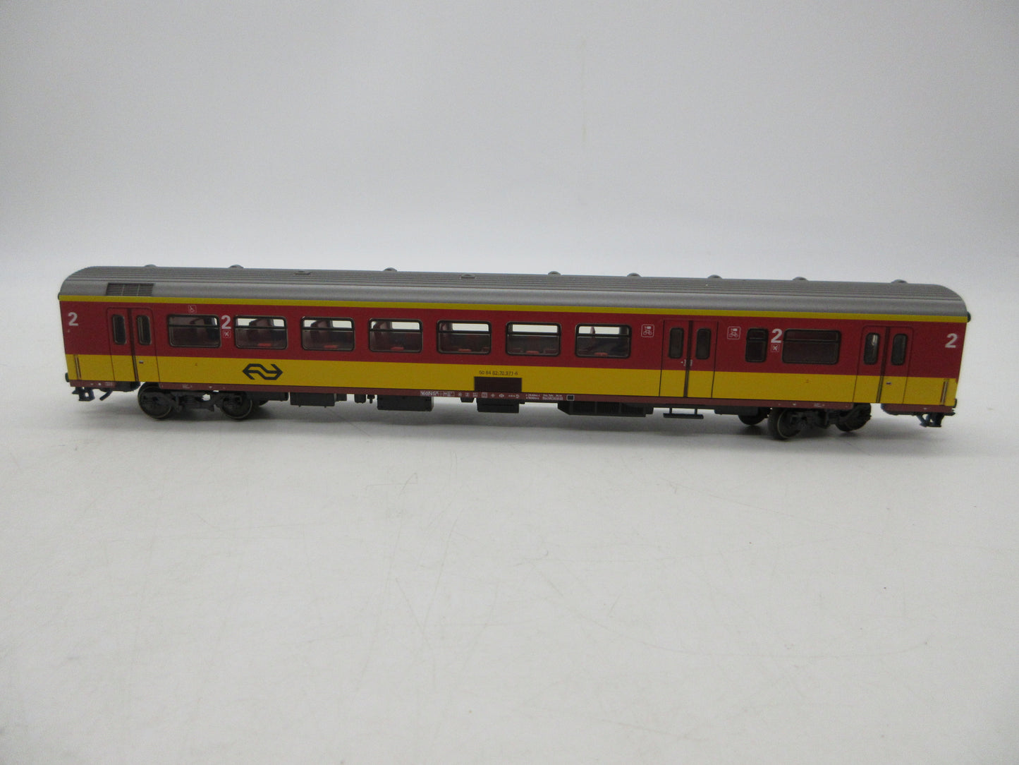 Märklin H0 - 42657 - Personenwagen ICR 2e klas met fietsendeel "Benelux" van de NS