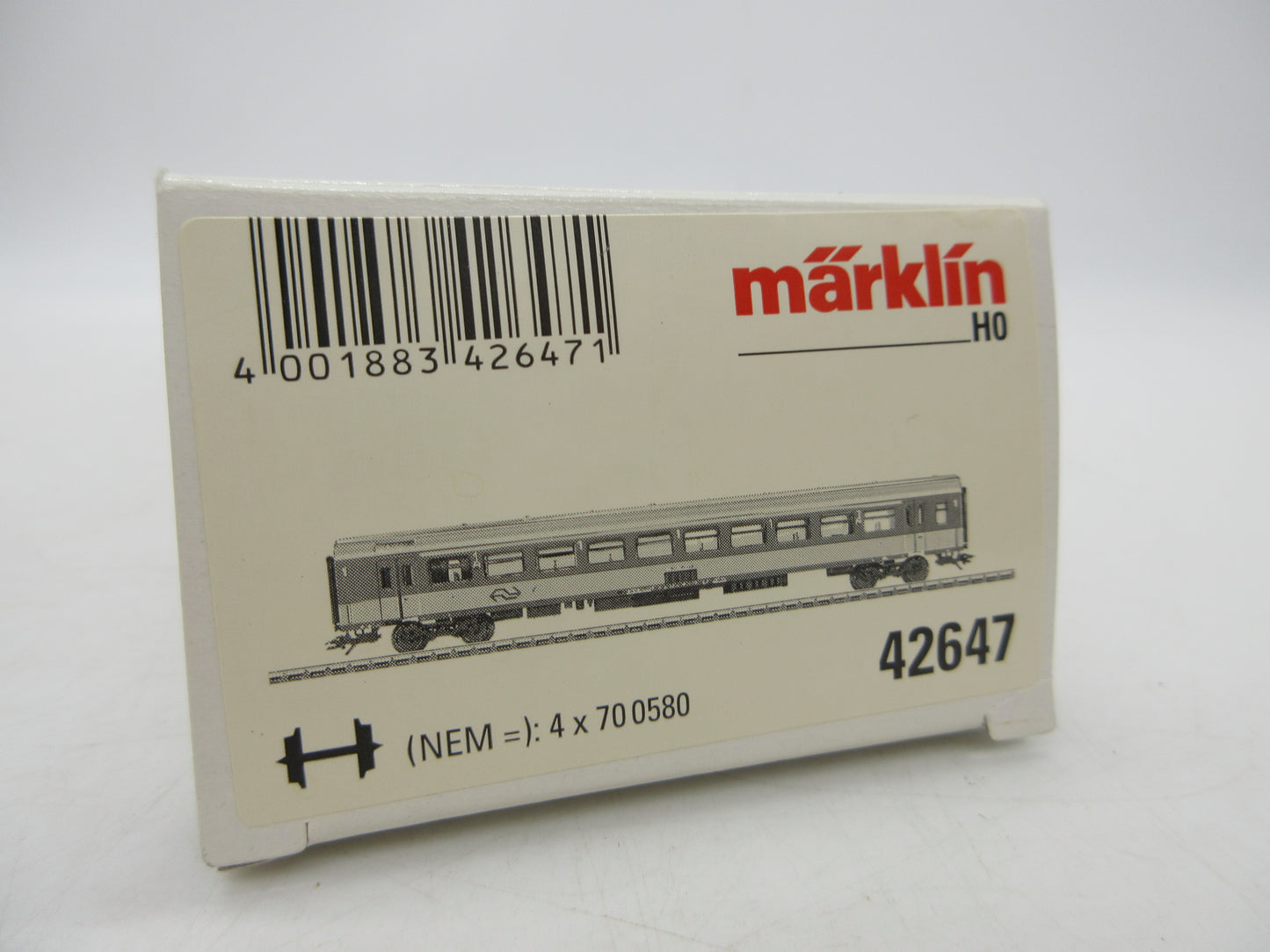 Märklin H0 - 42647 - Personenwagen ICR 1e klas "Benelux" van de NS