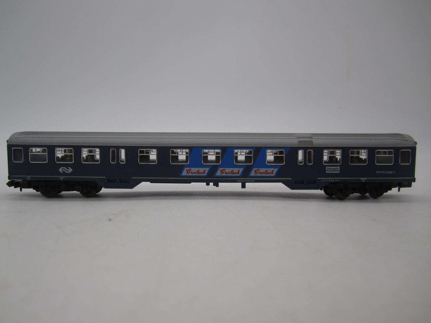 Fleischmann N - 8156 - Personenwagen Plan W van de NS, met verlichting