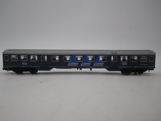 Fleischmann N - 8156 - Personenwagen Plan W van de NS, met verlichting