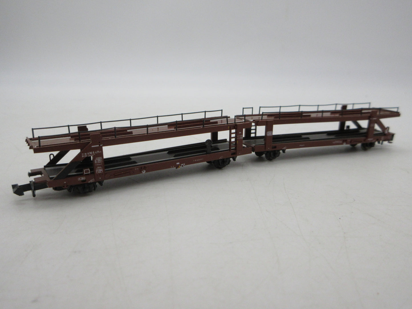 Minitrix N - 13617 - Autotransportwagen van de DB