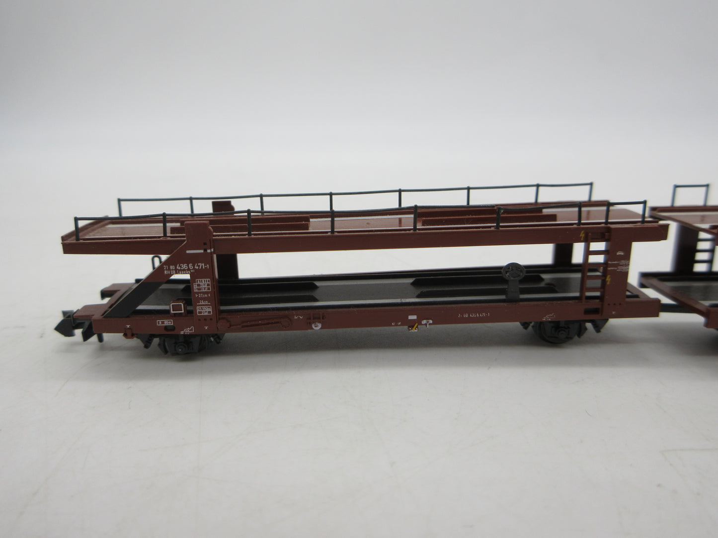 Minitrix N - 13617 - Autotransportwagen van de DB