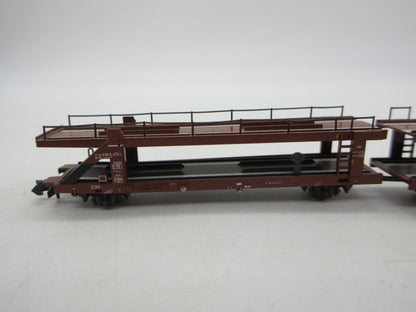 Minitrix N - 13617 - Autotransportwagen van de DB