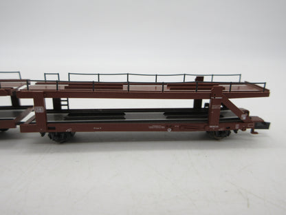 Minitrix N - 13617 - Autotransportwagen van de DB