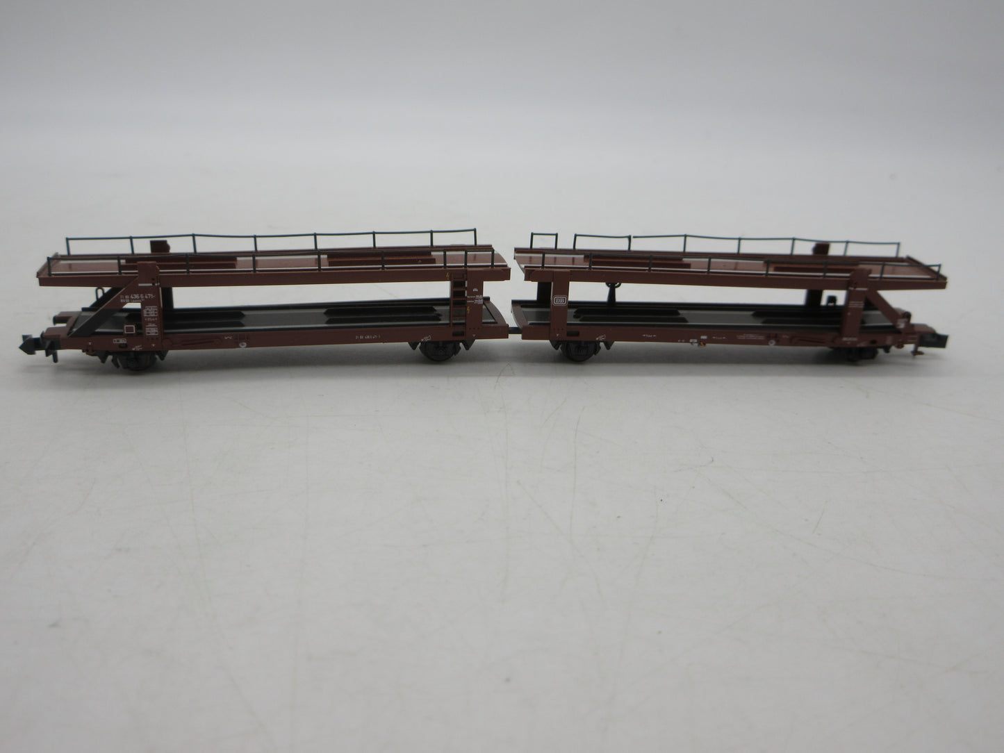 Minitrix N - 13617 - Autotransportwagen van de DB