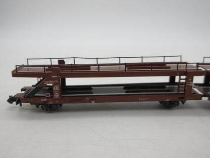 Minitrix N - 13617 - Autotransportwagen van de DB
