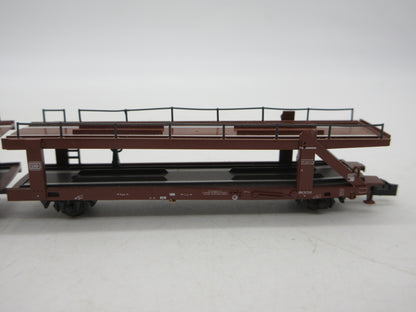 Minitrix N - 13617 - Autotransportwagen van de DB