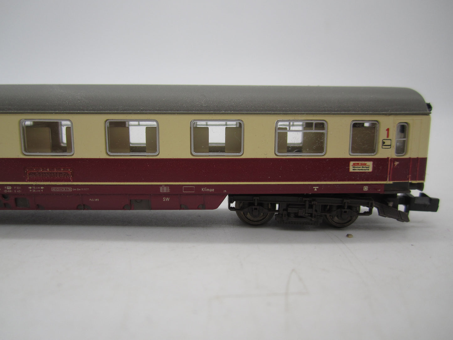 Fleischmann Piccolo N - 8160 - Rijtuig TEE 1e klas van de DB