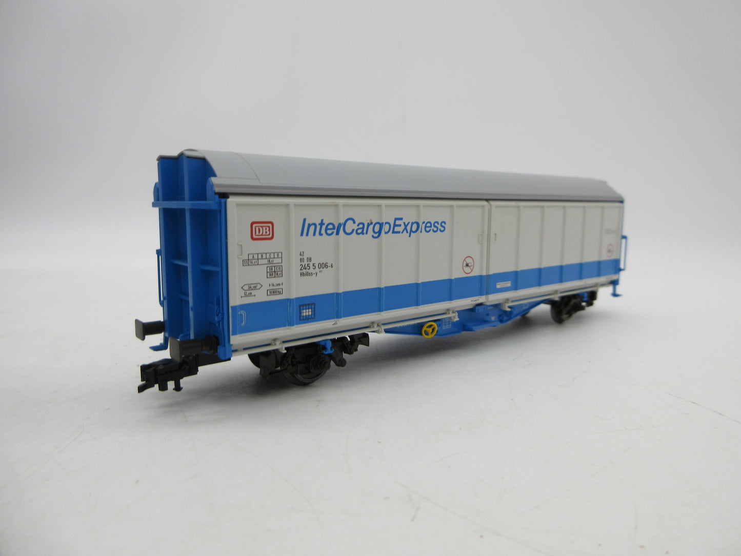 Fleischmann H0 - 5370 K - Schuifwandwagen "Inter Cargo Express" van de DB