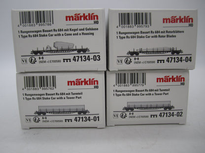 Märklin H0 - 47134 - 4-delige wagenset "Windkracht" van de DB, MHI