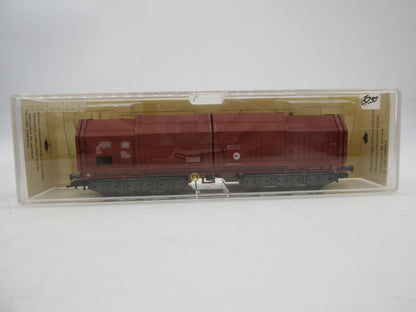 Fleischmann H0 - 5387 K - Telescoopwagon met 2 staalrollen van de DB