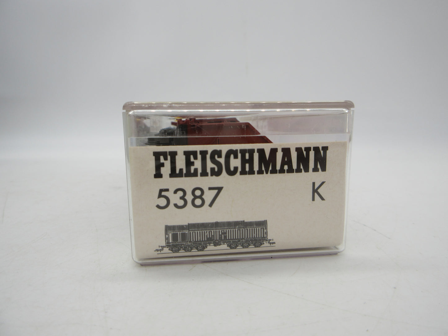 Fleischmann H0 - 5387 K - Telescoopwagon met 2 staalrollen van de DB