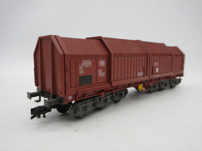 Fleischmann H0 - 5387 K - Telescoopwagon met 2 staalrollen van de DB