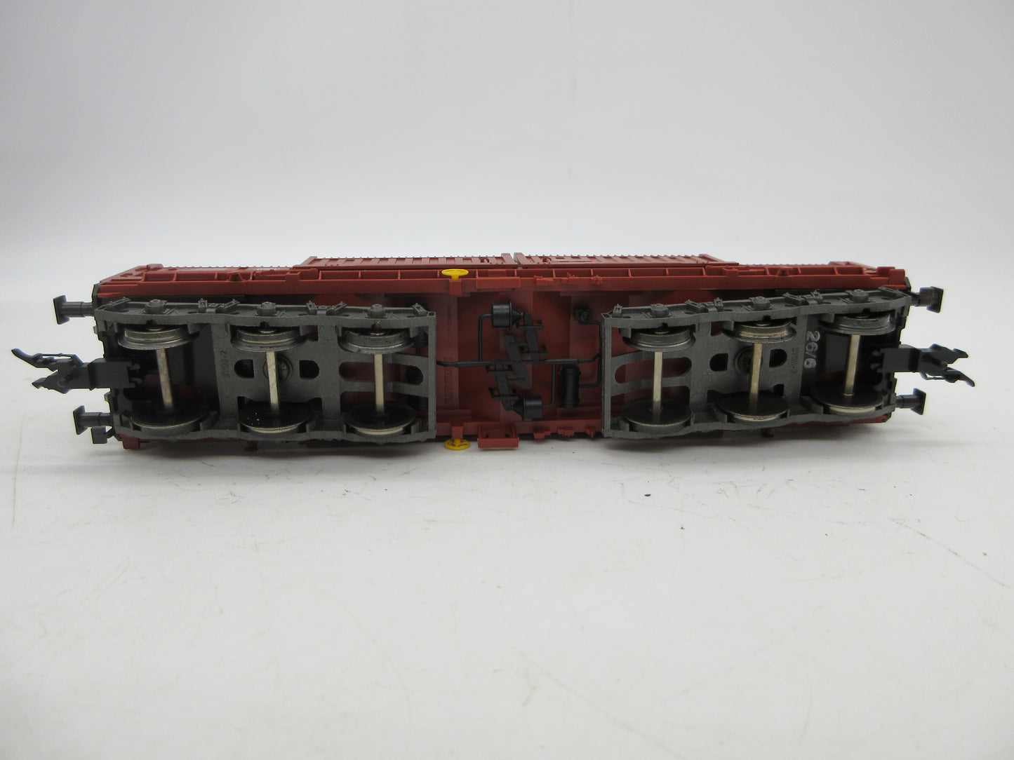 Fleischmann H0 - 5387 K - Telescoopwagon met 2 staalrollen van de DB