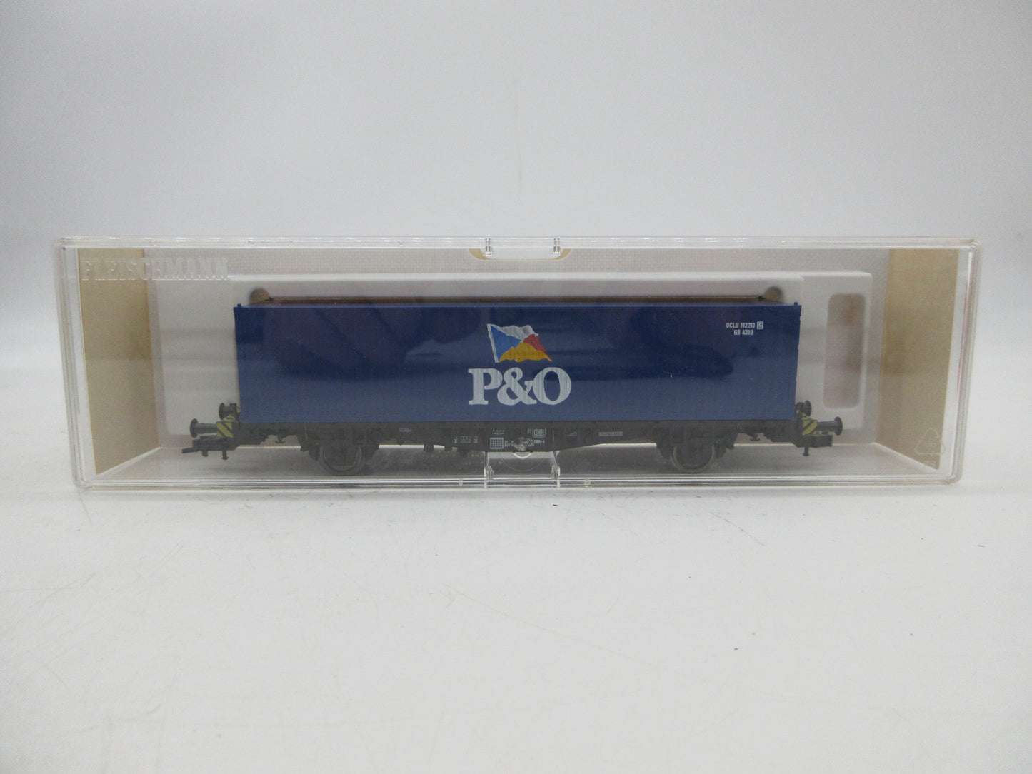 Fleischmann H0 - 5239 K - Containerwagen "P&O" van de DB