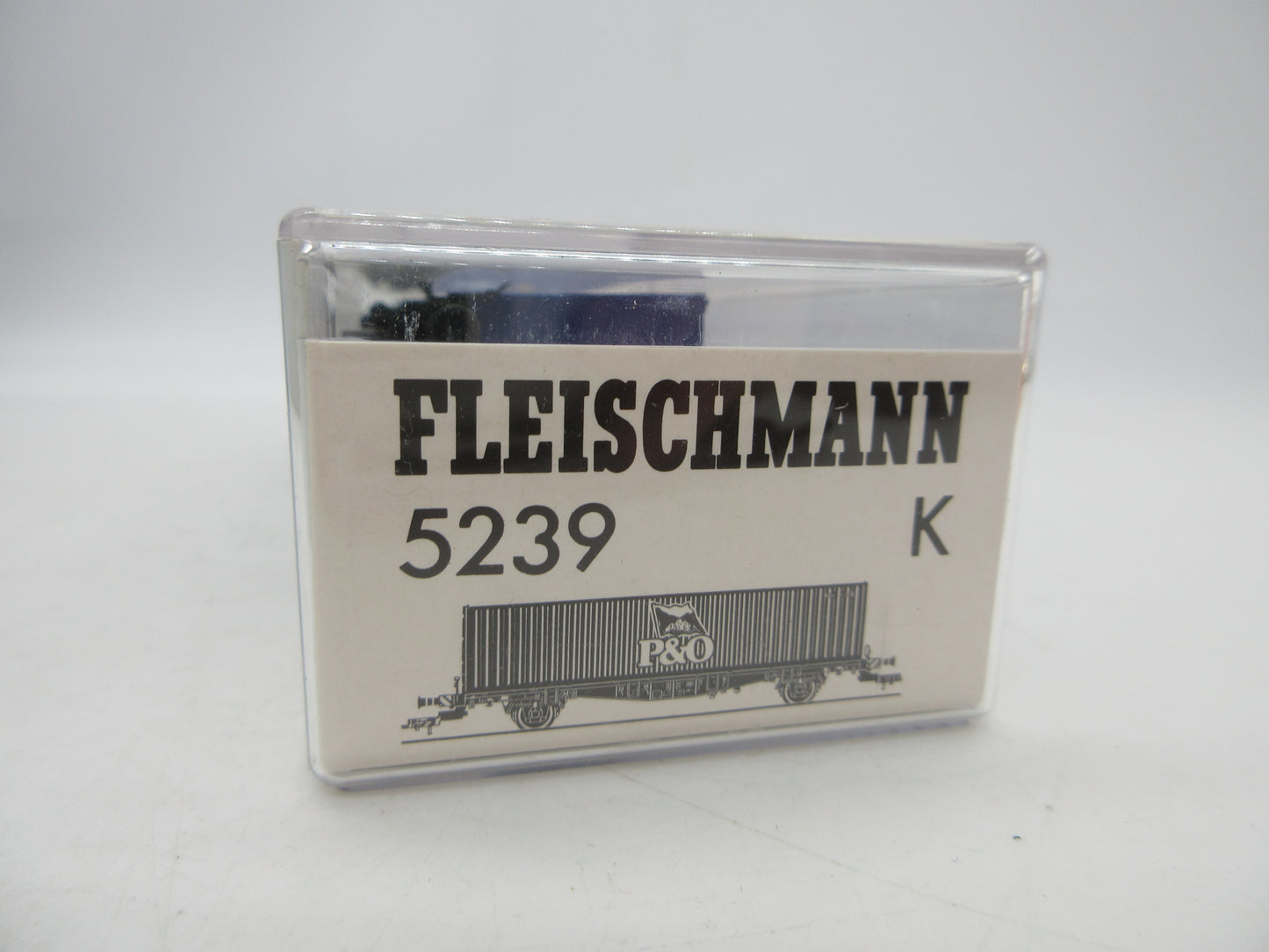 Fleischmann H0 - 5239 K - Containerwagen "P&O" van de DB