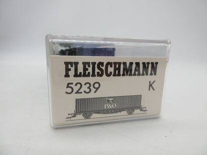 Fleischmann H0 - 5239 K - Containerwagen "P&O" van de DB