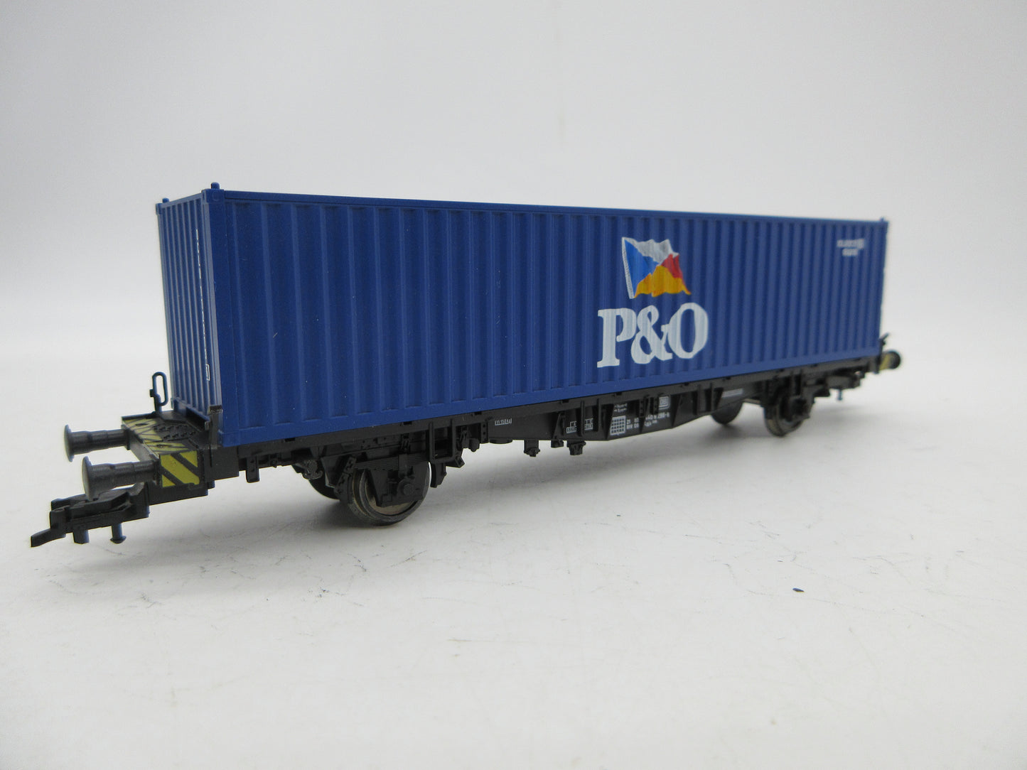 Fleischmann H0 - 5239 K - Containerwagen "P&O" van de DB