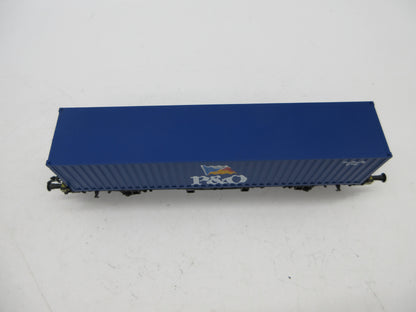Fleischmann H0 - 5239 K - Containerwagen "P&O" van de DB