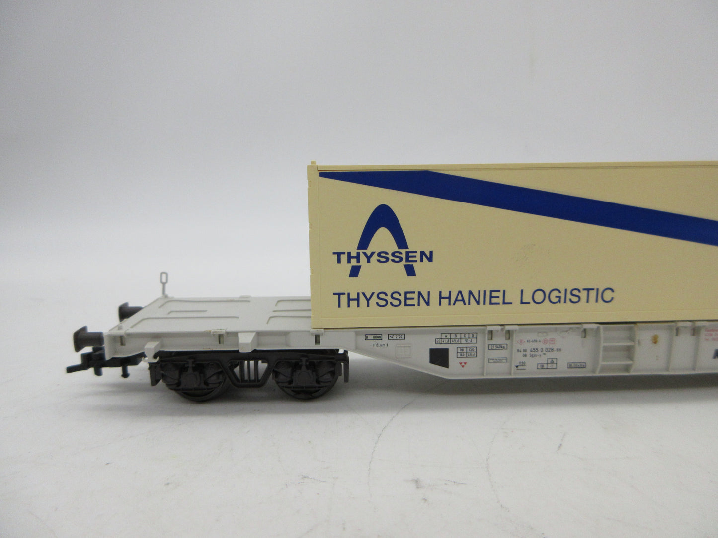 Fleischmann H0 - 5246 K - Containerwagon "Thyssen" van de DB