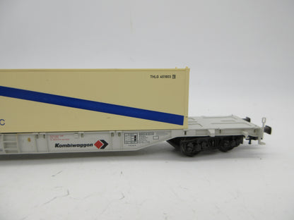 Fleischmann H0 - 5246 K - Containerwagon "Thyssen" van de DB