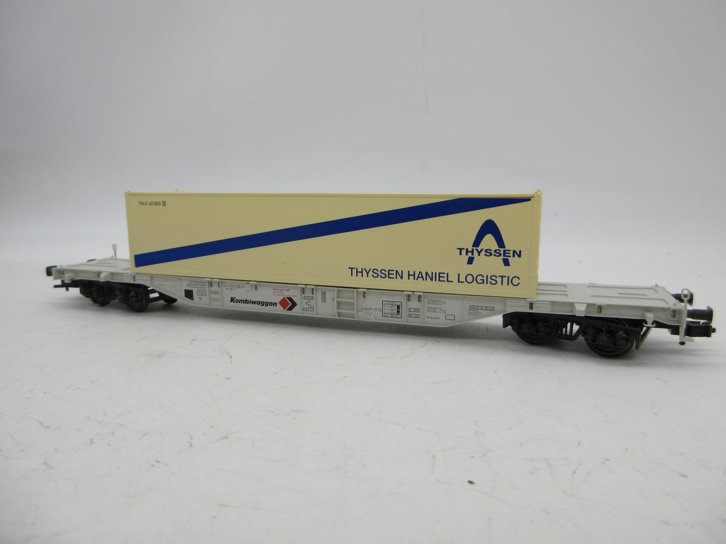 Fleischmann H0 - 5246 K - Containerwagon "Thyssen" van de DB