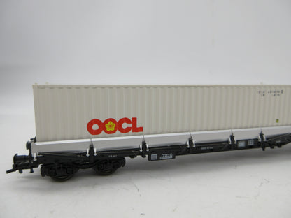 Fleischmann H0 - 5250 K - Containerwagon "OOCL Evergreen" van de DB