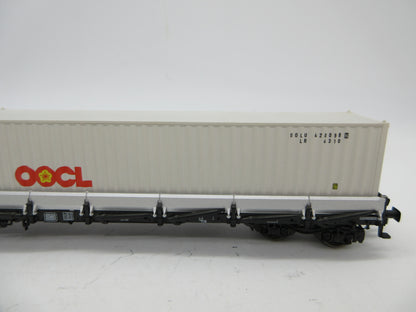 Fleischmann H0 - 5250 K - Containerwagon "OOCL Evergreen" van de DB