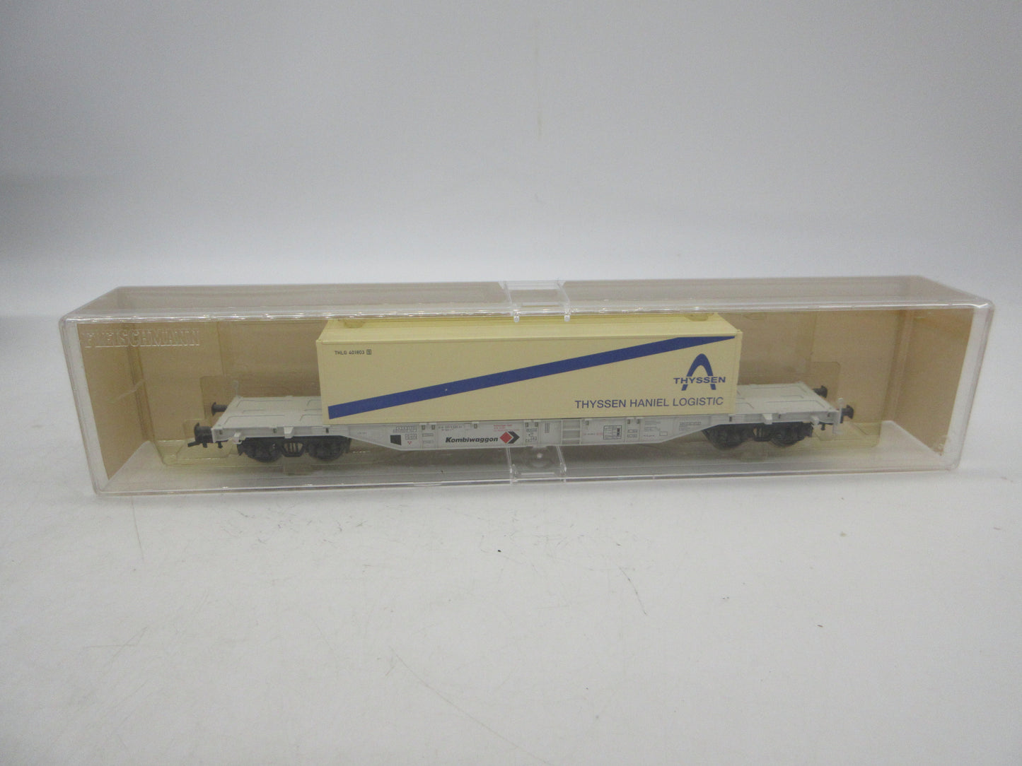 Fleischmann H0 - 5246 K - Containerwagon "Thyssen" van de DB