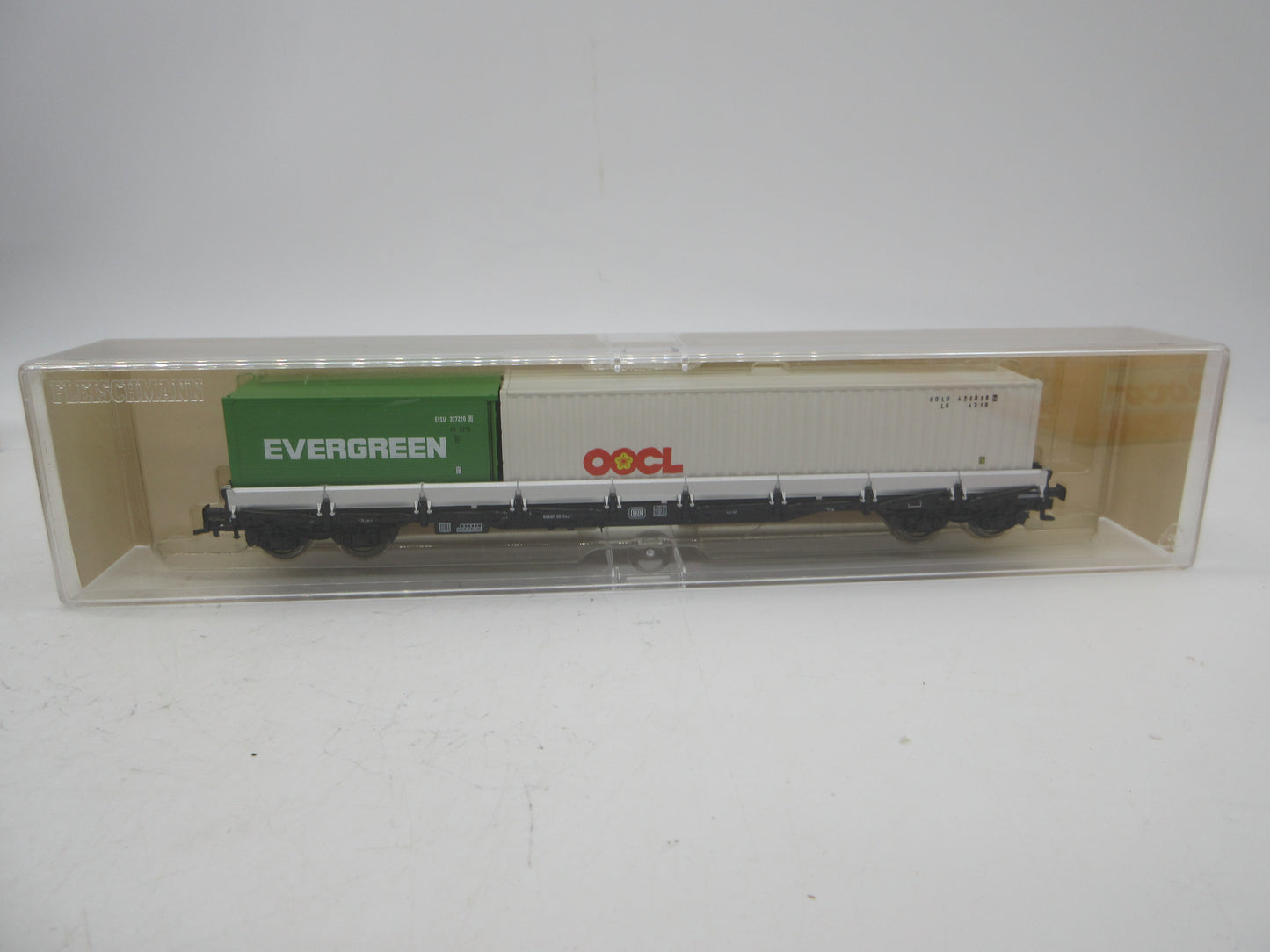 Fleischmann H0 - 5250 K - Containerwagon "OOCL Evergreen" van de DB