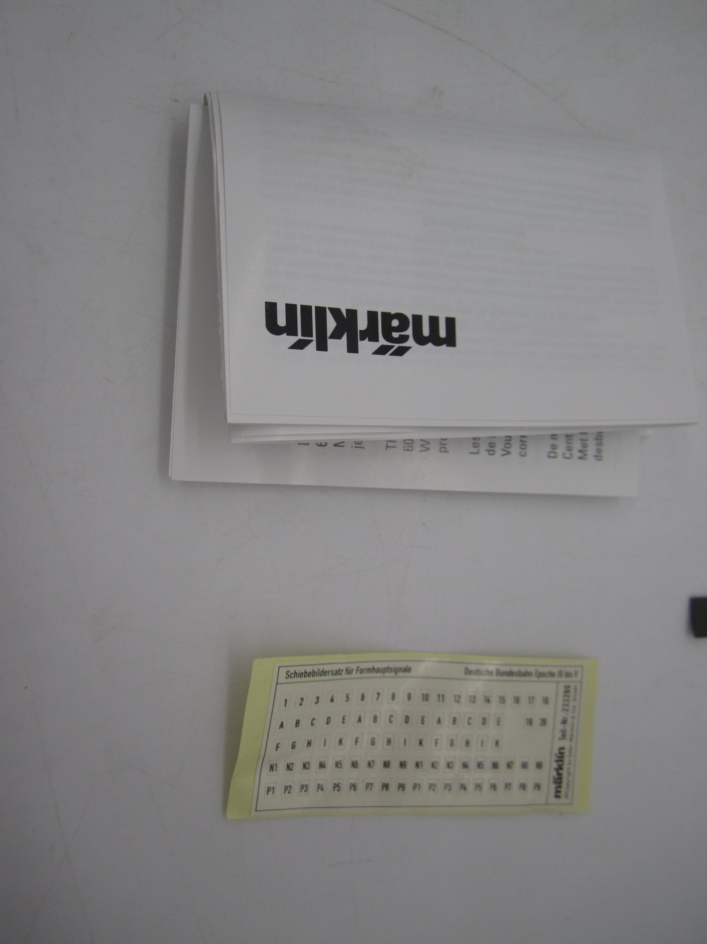 Märklin H0 - 70391 - Armsein/Hoofdsein met smalle mast - MFX