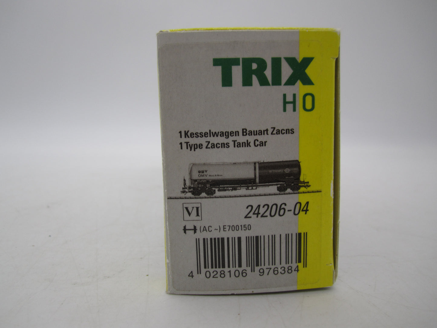Trix H0 - 24206-04 - 4-assige ketelwagen "OMV/Ermewo" - AC
