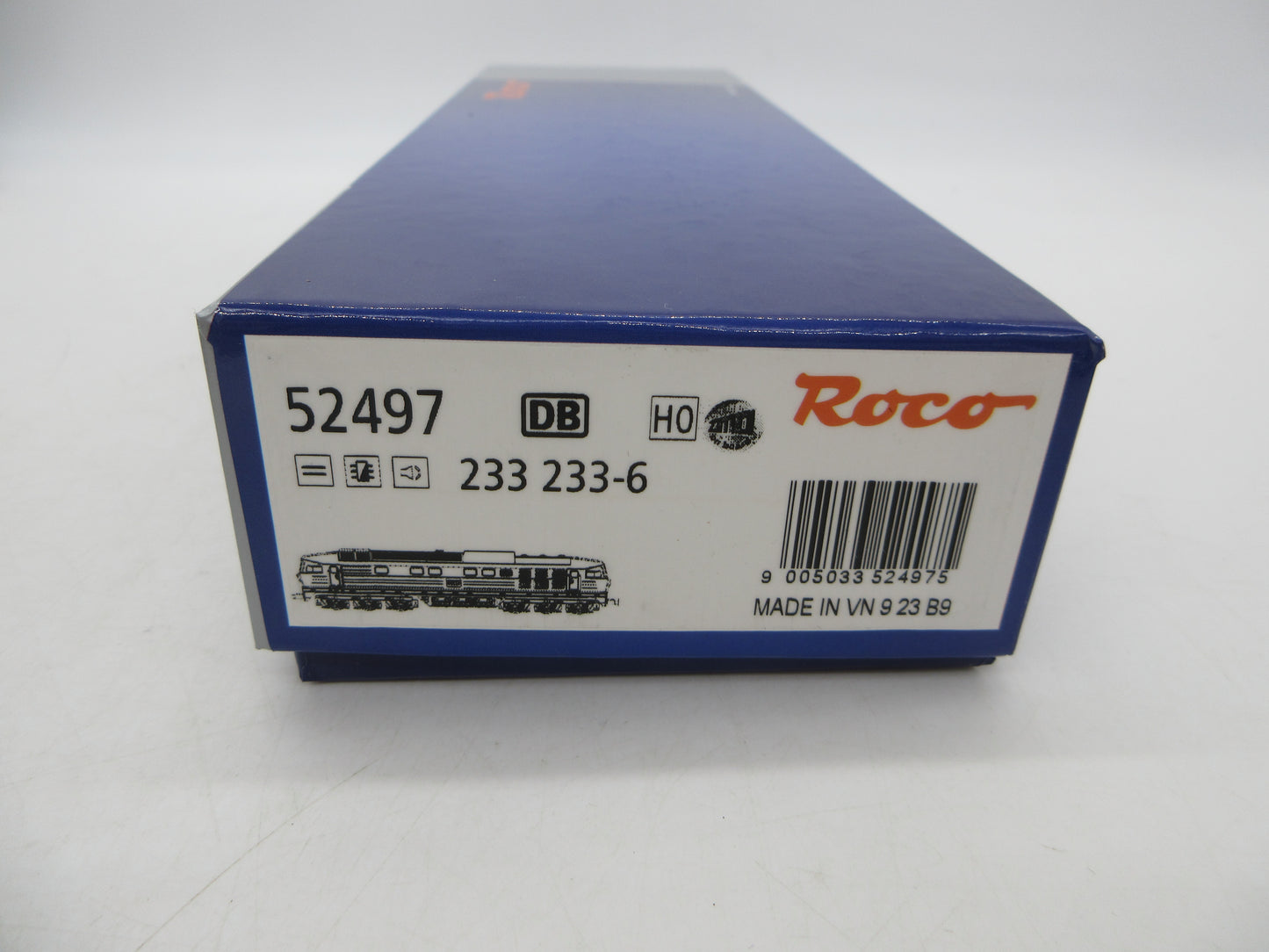 Roco H0 - 52497 - Dieselloc, Serie 233 "Ludmilla" van de DB - Digitaal/Sound