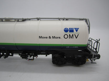 Trix H0 - 24206-04 - 4-assige ketelwagen "OMV/Ermewo" - AC