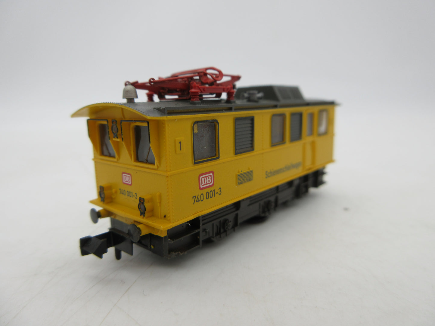 Fleischmann Piccolo N - 7968 - E-loc, BR 740 "railreinigingswagen" van de DB - Digitaal
