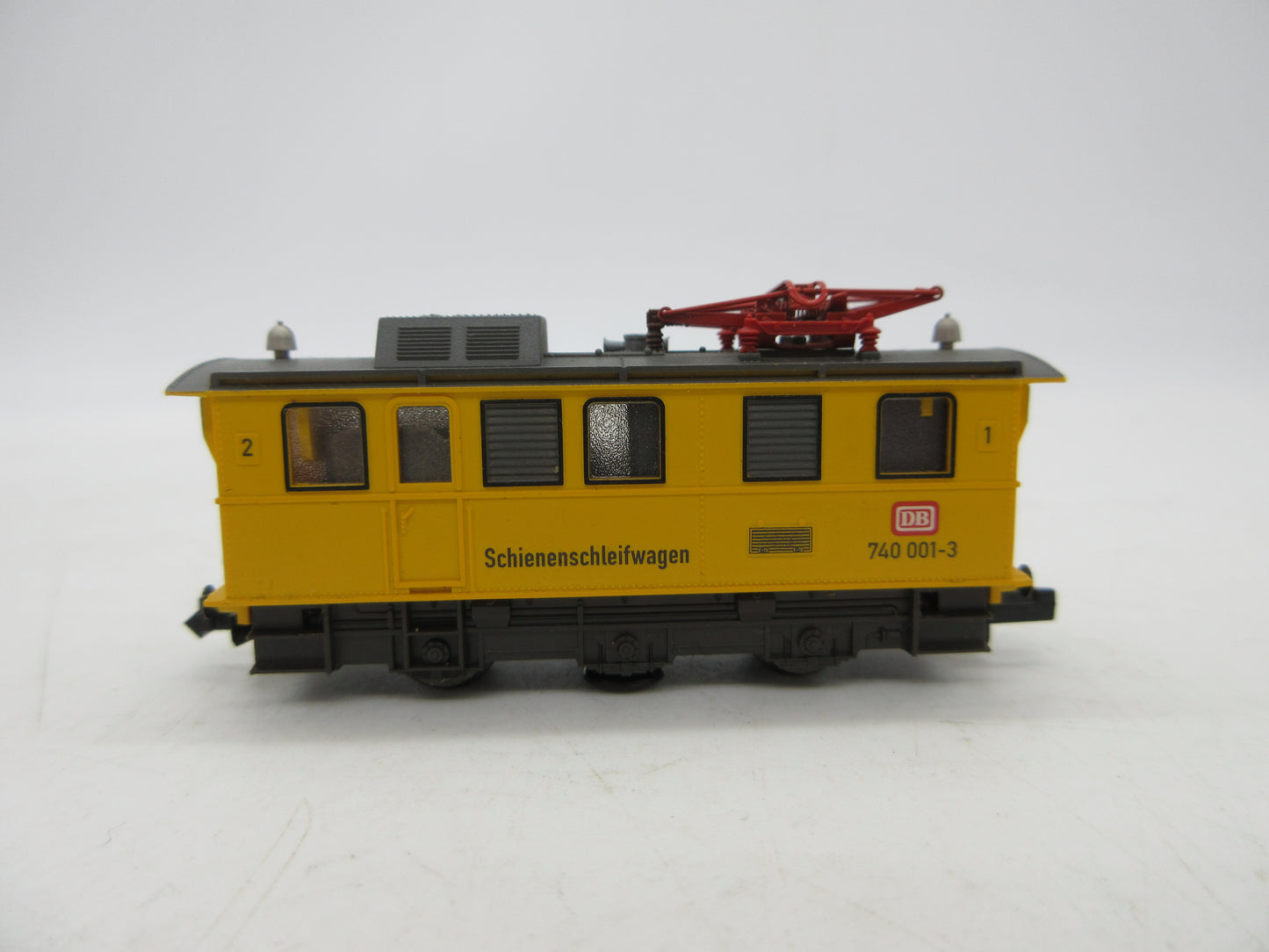Fleischmann Piccolo N - 7968 - E-loc, BR 740 "railreinigingswagen" van de DB - Digitaal