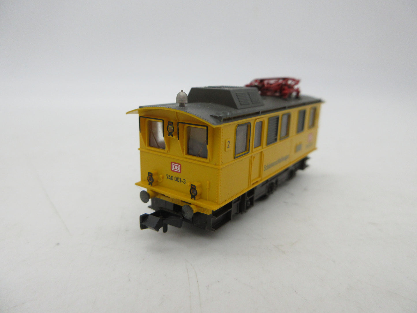 Fleischmann Piccolo N - 7968 - E-loc, BR 740 "railreinigingswagen" van de DB - Digitaal