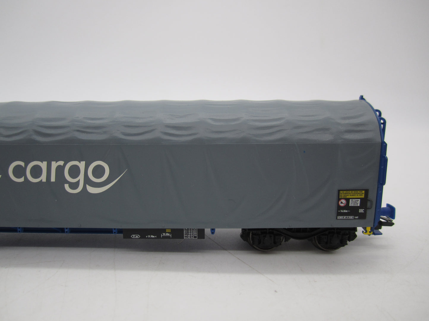 Märklin H0 - 47101 - 4-assige Schuifhuifwagen type Rilnss van de CFL