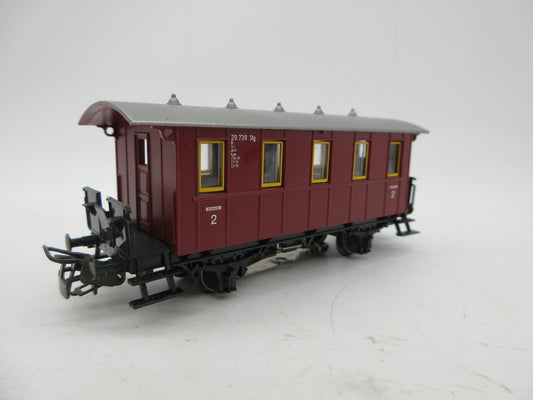 Märklin H0 - Uit set 29537 - Personenwagen 2e klas van de DB - Met verlichting