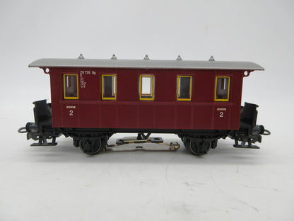 Märklin H0 - Uit set 29537 - Personenwagen 2e klas van de DB - Met verlichting