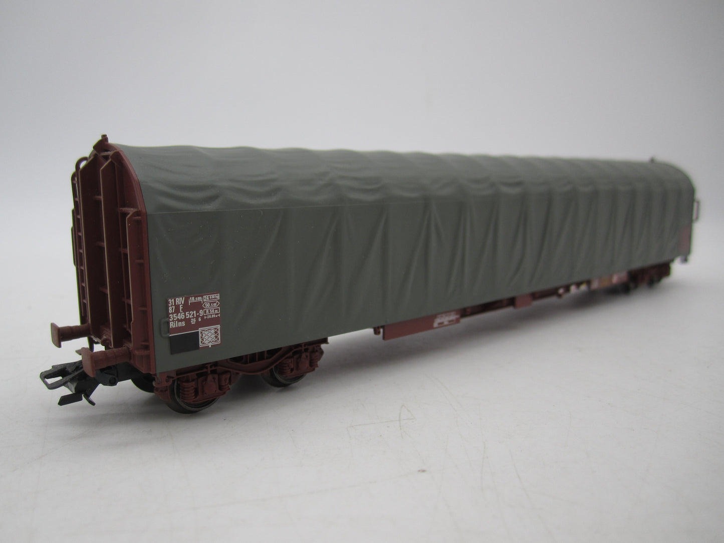 Märklin H0 - 47062 - 3-delige set 4-assige Schuifhuifwagen type Rils van de SNCF