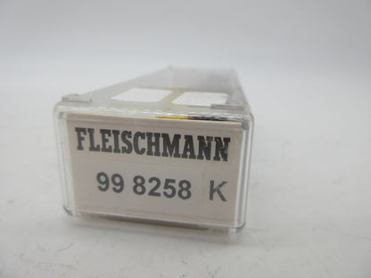 Fleischmann N - 99 8258 - Platte wagen, beladen met 2 auto's van de DB