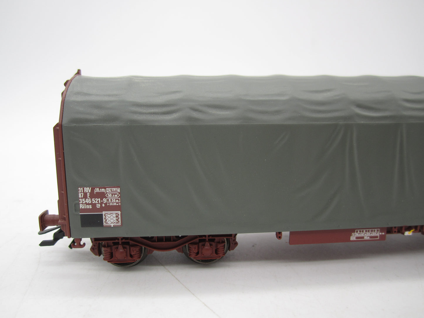 Märklin H0 - 47062 - 3-delige set 4-assige Schuifhuifwagen type Rils van de SNCF