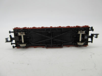Fleischmann N - 99 8258 - Platte wagen, beladen met 2 auto's van de DB