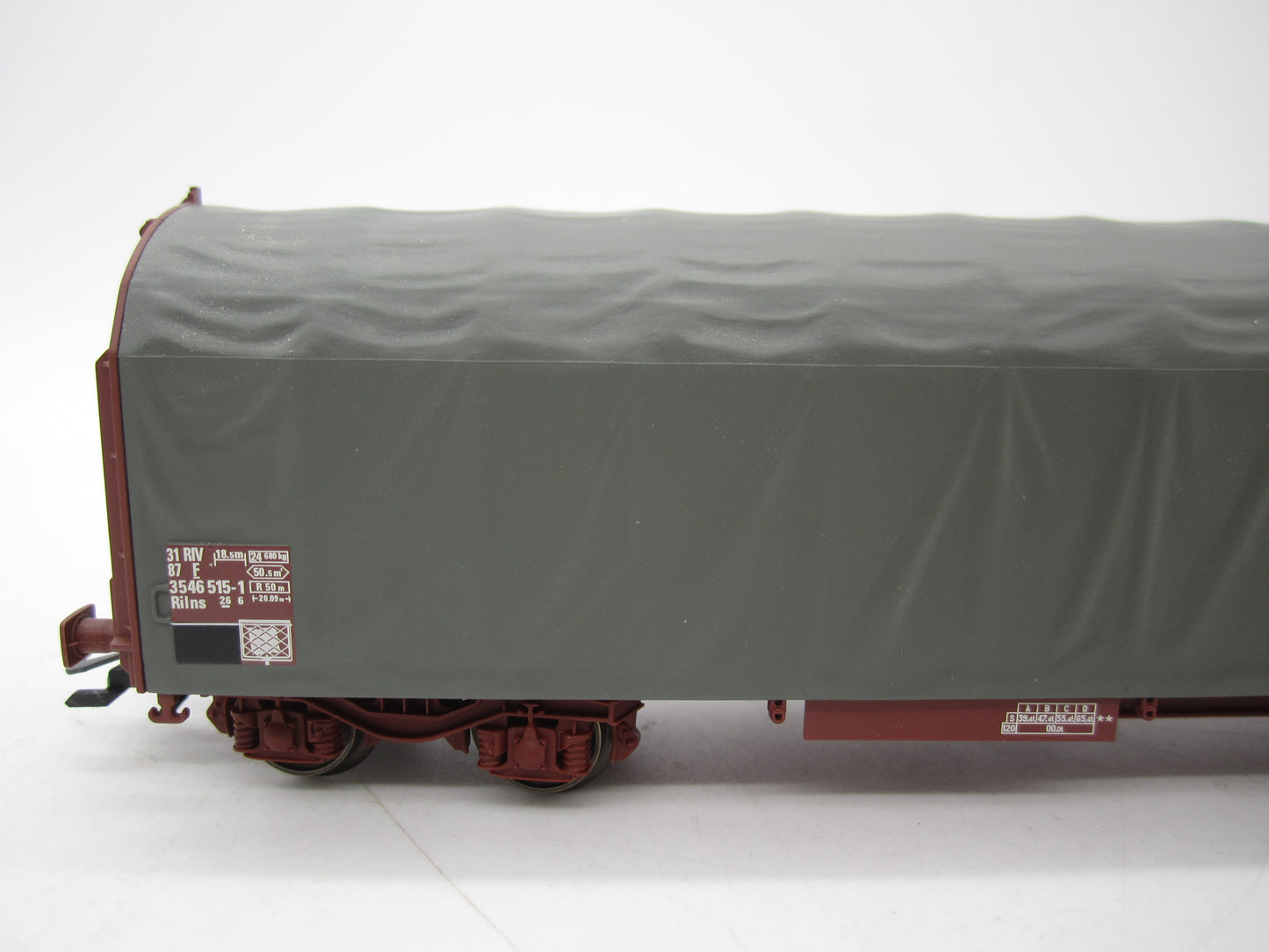 Märklin H0 - 47062 - 3-delige set 4-assige Schuifhuifwagen type Rils van de SNCF