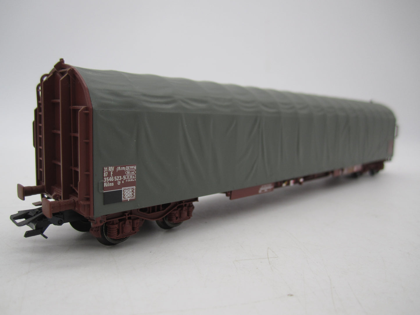 Märklin H0 - 47062 - 3-delige set 4-assige Schuifhuifwagen type Rils van de SNCF