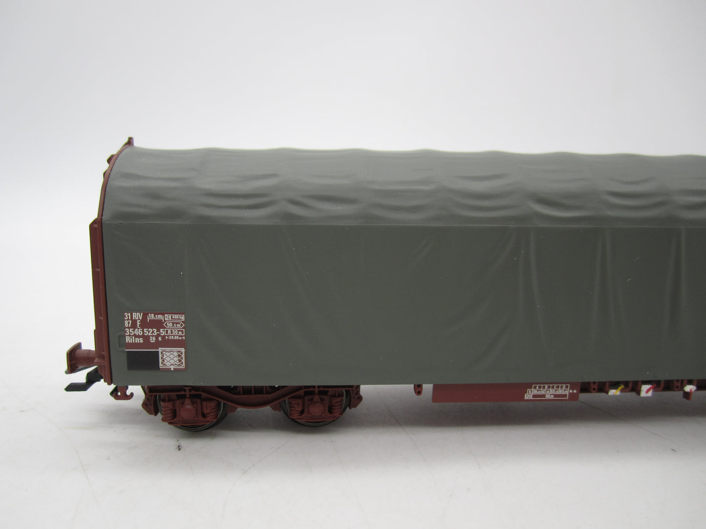Märklin H0 - 47062 - 3-delige set 4-assige Schuifhuifwagen type Rils van de SNCF