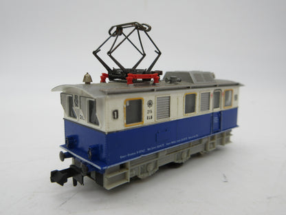 Fleischmann Piccolo N - 7969 - E-loc, "railreinigingswagen" van de ELB