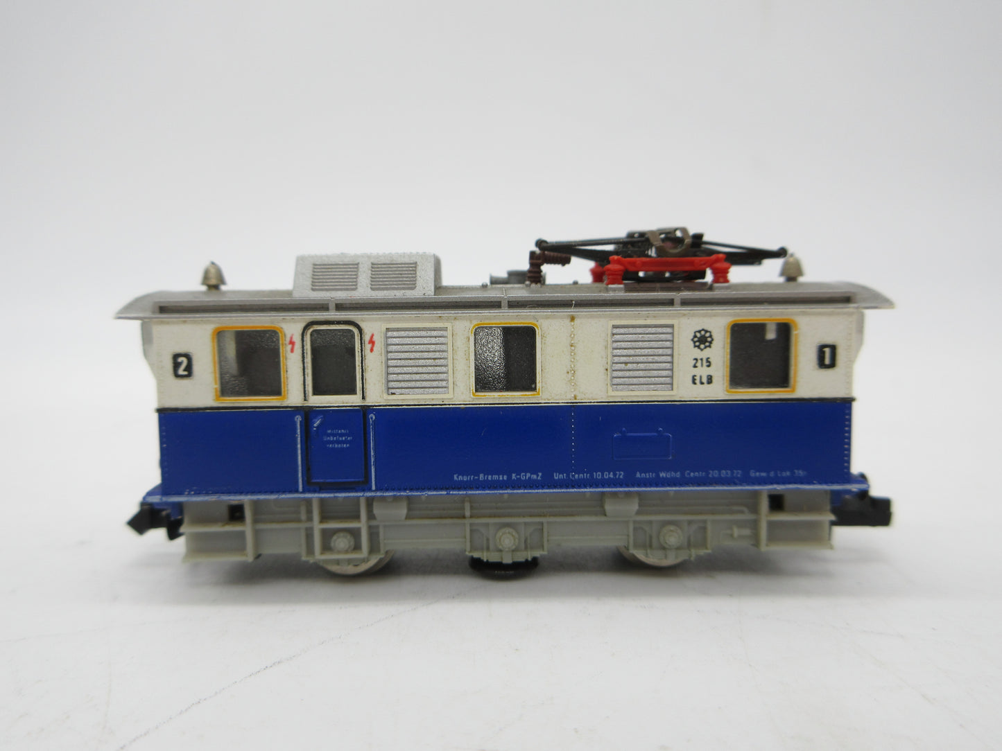 Fleischmann Piccolo N - 7969 - E-loc, "railreinigingswagen" van de ELB