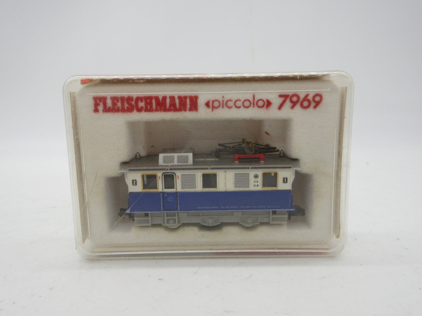 Fleischmann Piccolo N - 7969 - E-loc, "railreinigingswagen" van de ELB